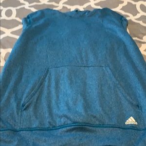 Adidas Blue Hoodie!